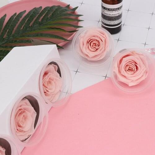 5pcs 6-7cm Diameter Large Forever Rose Artificial Flower For Wedding Stocking Flowers Material Vanlentines Day Home Decor
