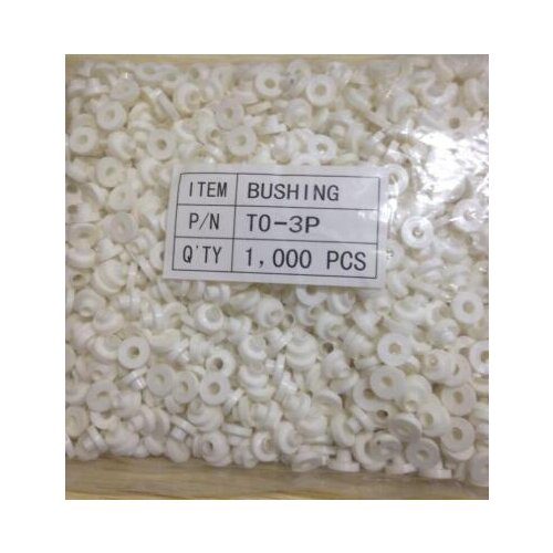 100PCS TO-3P TO-247 Model M3 Plastic Washer Insulation silicone Bushing 3MM