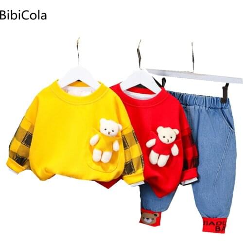 Baby Clothes Set Spring Autumn Girls Cute Outfits Fashion Cotton Plaid Tops+pants 2pcs For Infant Jogging Set