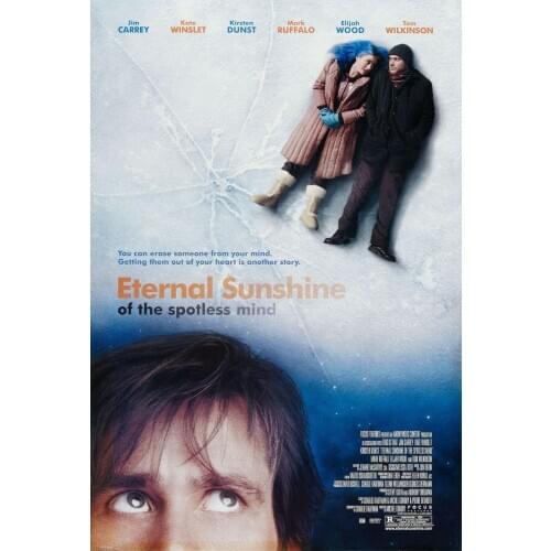 Lot style Choose ETERNAL SUNSHINE OF THE SPOTLESS MIND Movie Art print Silk poster Home Wall Decor
