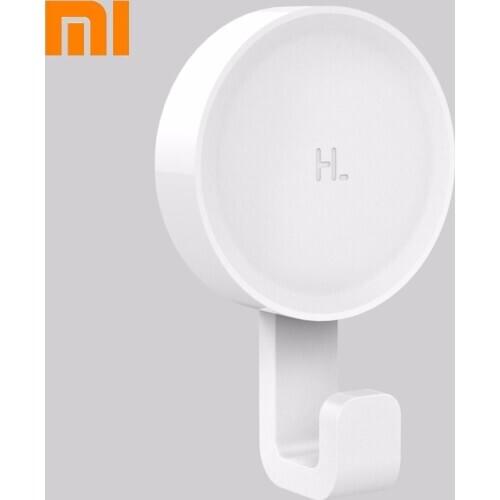 6pcs/set xiaomi Little Adhesive Hooks Strong Bathroom bedroom Kitchen Wall Hooks 3kg max load up new arrival for xiaomi life