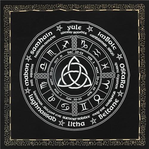 New Thick Velvet Tarot Tablecloth Durable Divination Special Tablecloth Board Game Cards Mat