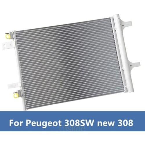 For Peugeot 308SW new 308 air conditioning condenser radiator high quality Auto Accessories Free shipping
