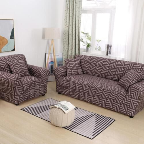Yaapeet 1pc New Classical Slipcovers Plant Printed Sofa Covers Elastic Couch Cover Pretty Sofa Bed Cover Without Pillowcase