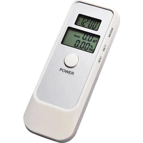 Portable Dual Screen Digital Display Breath Alcohol Tester Detector Breathalyser