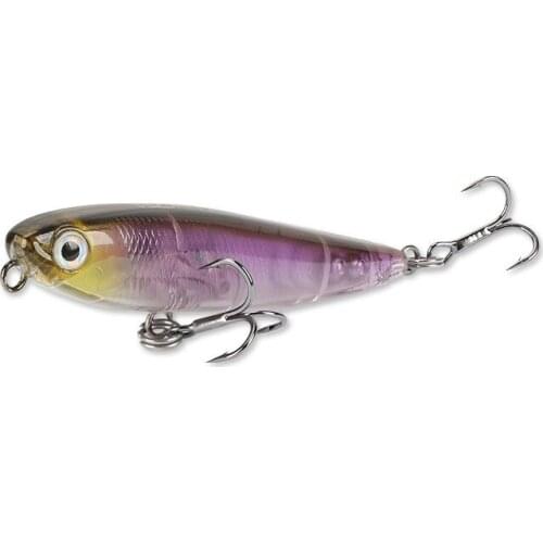 60mm/3.1g Mini Floating Pencil Road Sub-bait Zigzag Dog Swimming Stance Micro-Object Fishing Bait Hard Bait Trout Mandarin Fish