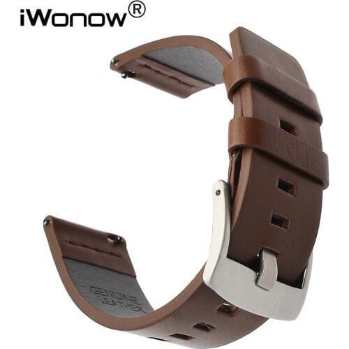 Italian Oily Leather Watchband for Omega Maurice Lacroix Bell Ross Oris Quick Release Watch Band Wrist Strap 18mm 20mm 22mm 24mm