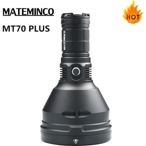 MATEMINCO MT70 Plus Super Powerful Flashlight CREE XHP70.2 max 6000 Lumen Searchlight Beam throw 1549 Meter Outdoor Sports Torch