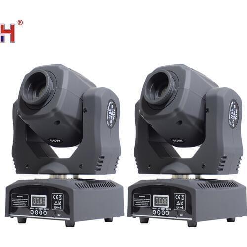 Led Disco Light 60W Spot Moving Head Lighting Dmx512 For Professional Dj Par Party Show Stage Lights 2Pcs/Lot