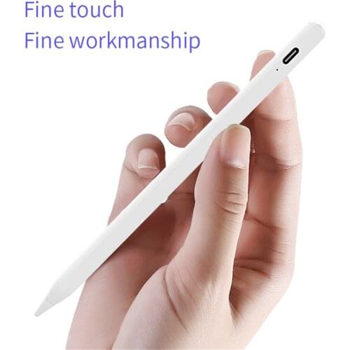 Universal Stylus Touch Pen For iPad Pencil For Apple Pencil 2in1 Capacitive Screen Touch Pen For Tablet IOS Android