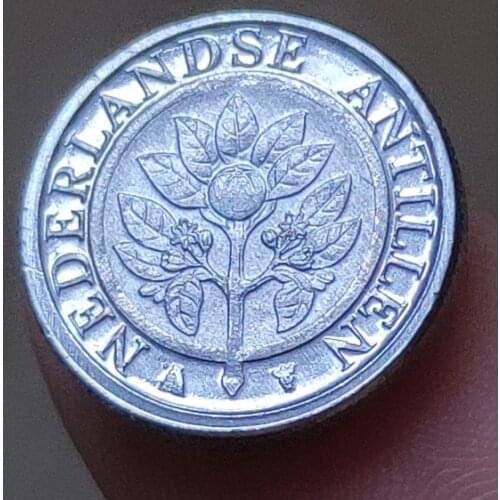 14mm Netherlands Antilles ,100% Real Genuine Comemorative Coin,Original Collection