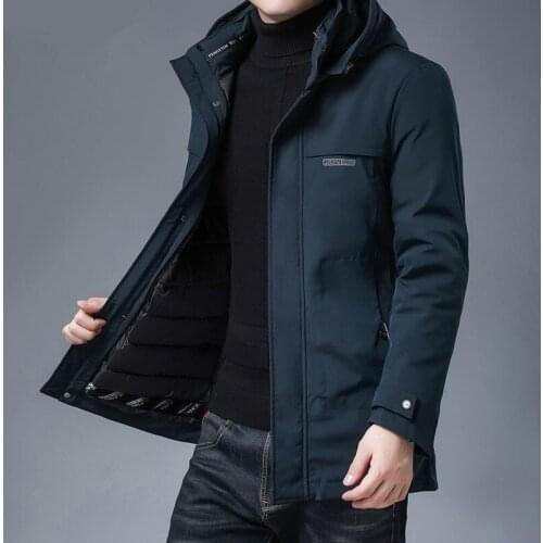 Ailutong Men's Long Parkas