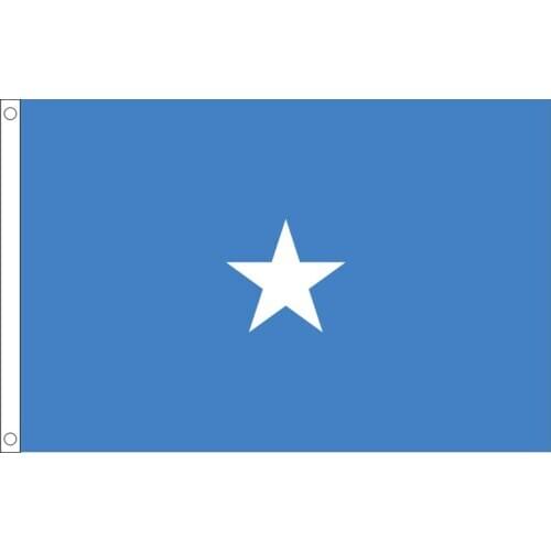 Free shipping xvggdg Somalia Banner 90*150cm Hanging Somalia National flag