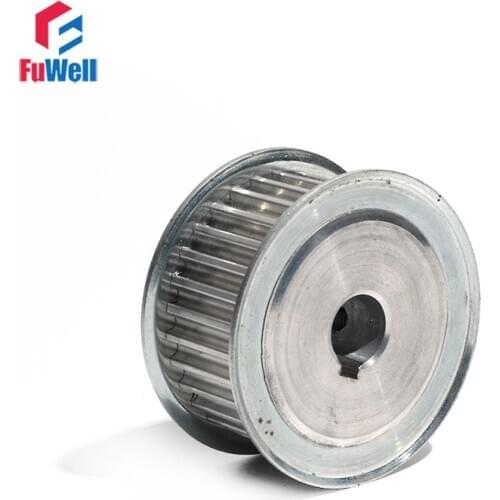 HTD5M 36T Timing Pulley With Keyway 16mm Width 36Teeth Gear Belt Pulley 14/15/16/19/20/25mm Bore Transmission Pulley