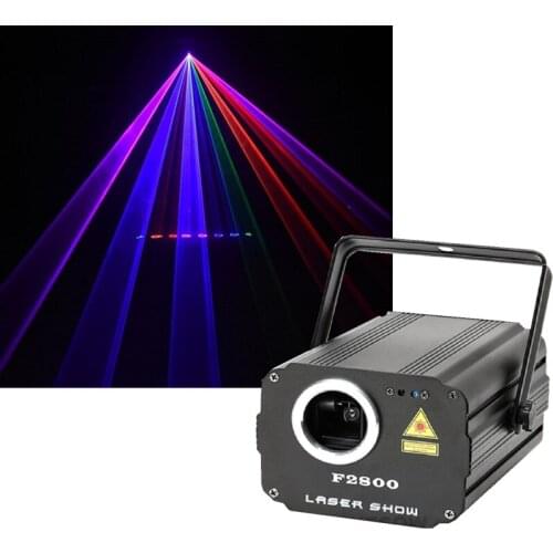 DMX 512 Scanner laser light RGB colorful Party DJ Disco Laser projector sound party night club lights for home christmas