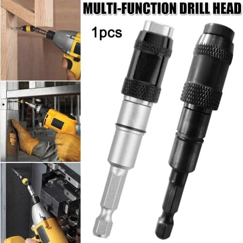 Magnetic Screw Drill Tip Replacement Parts Professional Locking Pivoting Electromagnetic Carbon Steel Home Quick Change