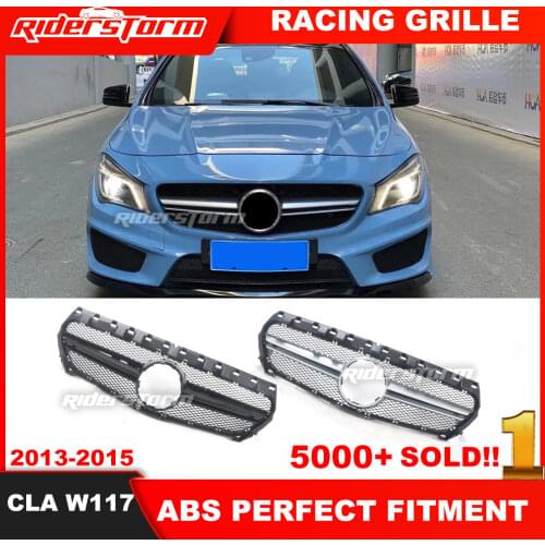 Suitable for CLA class W117 CLA200 CLA250 CLA45 AMG style grille 2013-2016 Before facelift without centre logo
