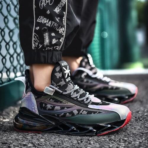 Outdoor fashion sports basketball running casual mens high-top casual sports shoes autumn and winter high-top mens shoes