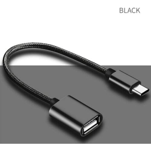 1PC Portable Type-C To OTG Adapter Cable Suitable For Android Smartphones Tablets Laptops PC Adapters With OTG Function