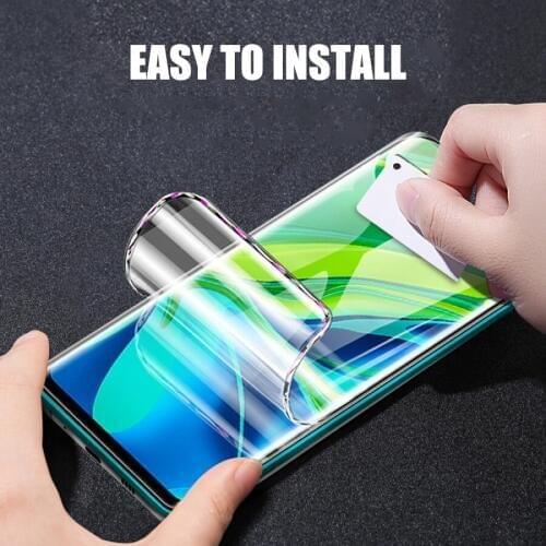 10pcs/lot Front+Back 3D Full Cover TPU Film For Xiaomi Mi 9T Note 10 Pro A3 Redmi Note 8 7 K20 Pro 8T 8A Hydrogel Film