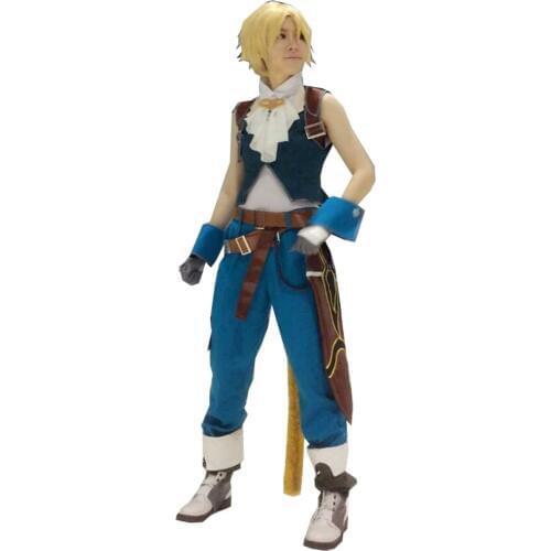 2018 Final Fantasy IX 9 Zidane Tribal Cosplay Costume Custom Made