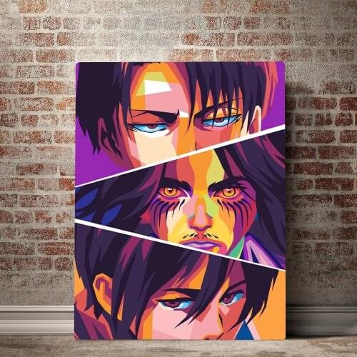 5D Diamond Painting Japan Anime Attack On Titan Rhinestone Picture Hand Diamond embroidery Diamond Mosaic Home Decor Gift