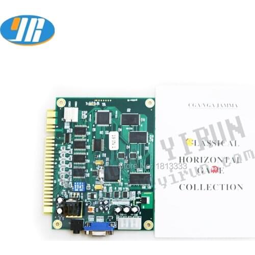 Arcade Jamma Game Board 19 in 1 Game Board Arcade Multi-games PCB Board VGA CGA For Horizontal screen