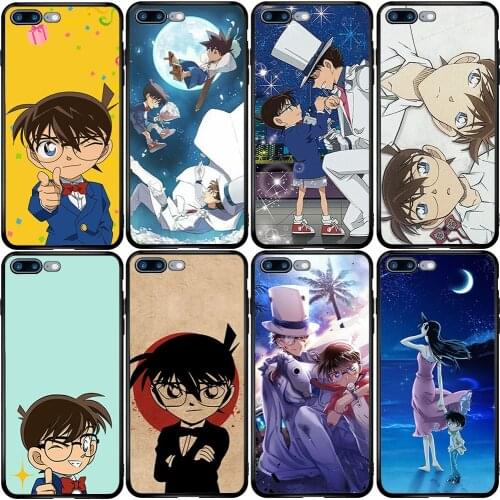 Cover Case for Samsung Note 8 9 10 20 S6 S7 S8 S9 S10 S20 FE S10E S11E Lite Plus Ultra Edge Detective Conan
