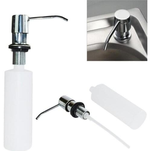 Kitchen Soap Dispenser Sink Liquid Soap Bottle Detergent Liquid Hand Wash Soap Distributor Shower Gel Pump Jar Bathroom Hardware