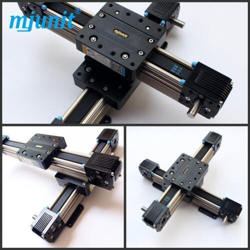 Mjunit MJ45 Belt drive linear actuator with high speed and High Precision Motorized Linear Stages