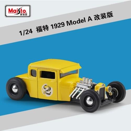 Maisto 1:24 1929 Model A Modified Version High Simulator Sport Car Alloy Model Car