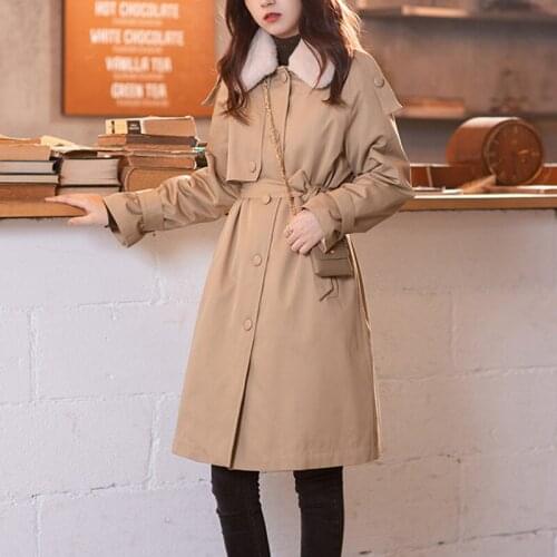 MISHOW 2020 Winter Parkas For Women Long Thick Overcoats Button Up Jackets Fur Collar Female Casual Outdoor Coats MX20D7394