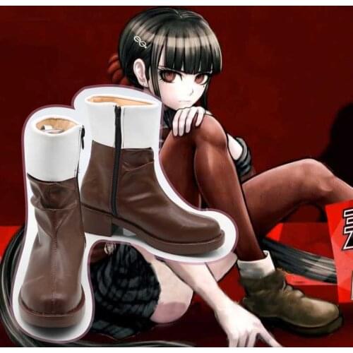 New Danganronpa V3 Cosplay Shoes Harukawa Maki Anime Boots High Quality Custom-made
