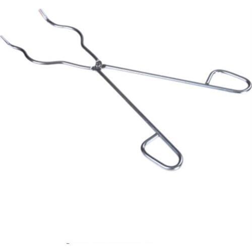 NEW Stainless Plier Lab Melting Metal Tool for Chemical Instrument Lab Practical 20cm Crucible Tongs Melting Dish Holder