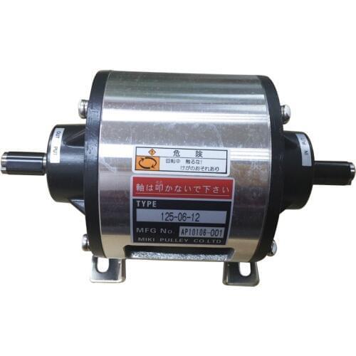 Original Japanese Mikipulley clutch brake combination model 125-06-12 Applied to automation equipment such as winding machines