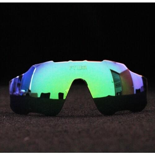 Full red blue green Polarized or Photochromic Replacement Lenses Cycling Glasses Eyewear Sport Bicycle - Not include frame