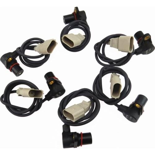 SCJYRXS Qty 6 For Bora Golf MK4 Passat B5 Beetle A4 A6 A8 Crankshaft Position Pulse Sensor 078906433A 06A906433E 1JD906433