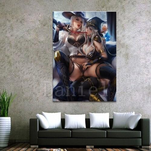 Sexy De La Liga La Las Leyendas De Lol Game Diy 5d Embroidery Diamond Painting Picture Home Decoration