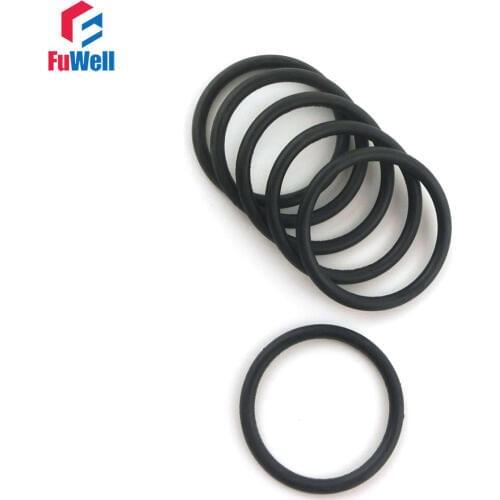 20pcs 3mm Thickness Nitrile Rubber O-rings Grommets 110/115/120/125/130/135/140/145/150/155mm OD NBR O Rings Washers