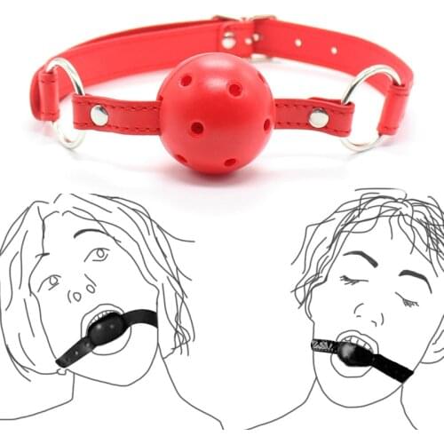 Bdsm Bondage Silicone Soft Open Mouth Gag Ball Open Mouth Gag Slave Adult Flirting Fetish Restraints Erotic Sex Toys For Couples