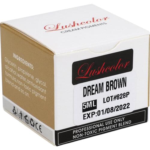 3 bottles are one piece High Quality Micro Permanent Makeup Pigment Cream pigment for eyebrow 18 Colors 3D Manual Tattoo Ink