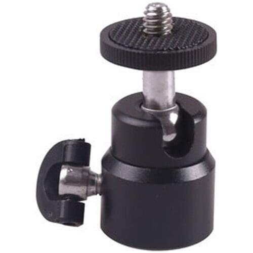 For Camera Tripod LED Light Flash Tripod Bracket Holder Mount 1/4 Hot Shoe Adapter Cradle Ball Head
