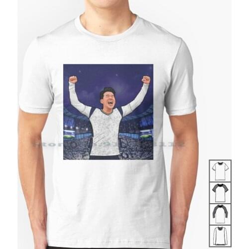 Son Heung Min T Shirt 100% Cotton Sonheungmin Son Thelilywhites Coys North London