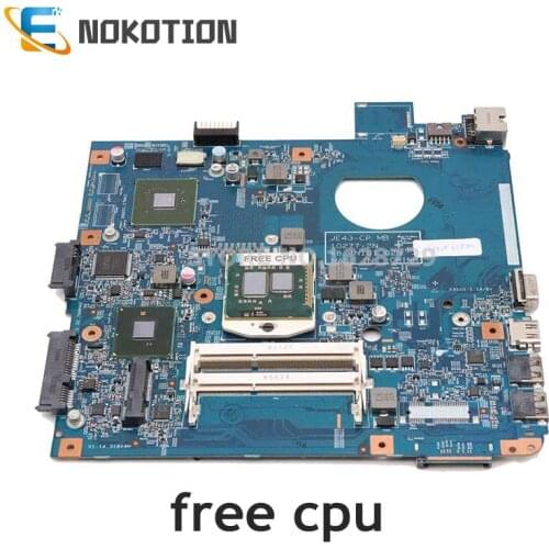 NOKOTION Laptop Motherboard For Acer aspire 4743 4743G JE43-CP MB 48.4NI01.02N MBRXH01001 HM55 DDR3 GT610M Free CPU