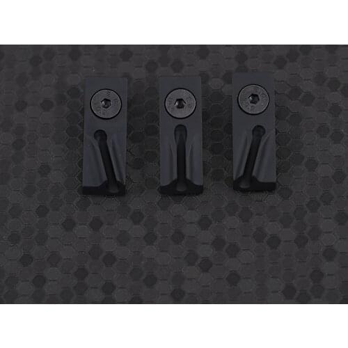 CNC Metal EMISSARY Cable Clip Modular Cable Management Wire Guide System for M-lok Handguard Rails weapon light PEQ laser Switch