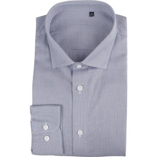 2020 Latest Luxury Dress Shirt 100s 2-ply High Quality 100% Cotton Business Shirts Comfortable Wrinkle Resistant Dress Shirts