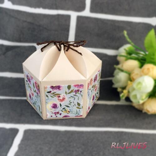 Gift Box Metal Cutting Dies Stencils for DIY Scrapbooking Stamp/photo album Decorative Embossing DIY Paper Cards