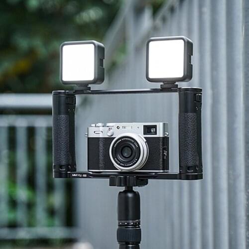 Handheld Phone Video Camera Cage Stabilizer For SmartPhone Hand Grip Bracket Mobile Phone Stabilizer For Gopro 8 7 Sport Camera