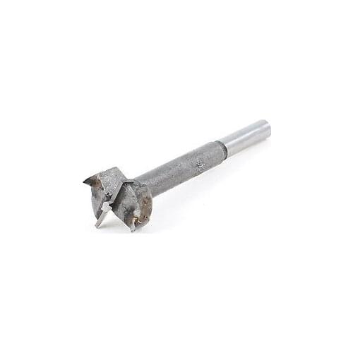 * Gray Silver Tone Woodworking Drilling Metal Carbide 22mm Dia Hinge Boring Bit