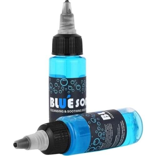 Microblading 40ml Blue Soap Cleansing & Soothing Solution Avoiding skin irritation Tattoo Studio Supply Tattoo Accessories